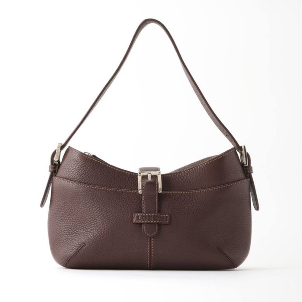 Loewe brown leather bag